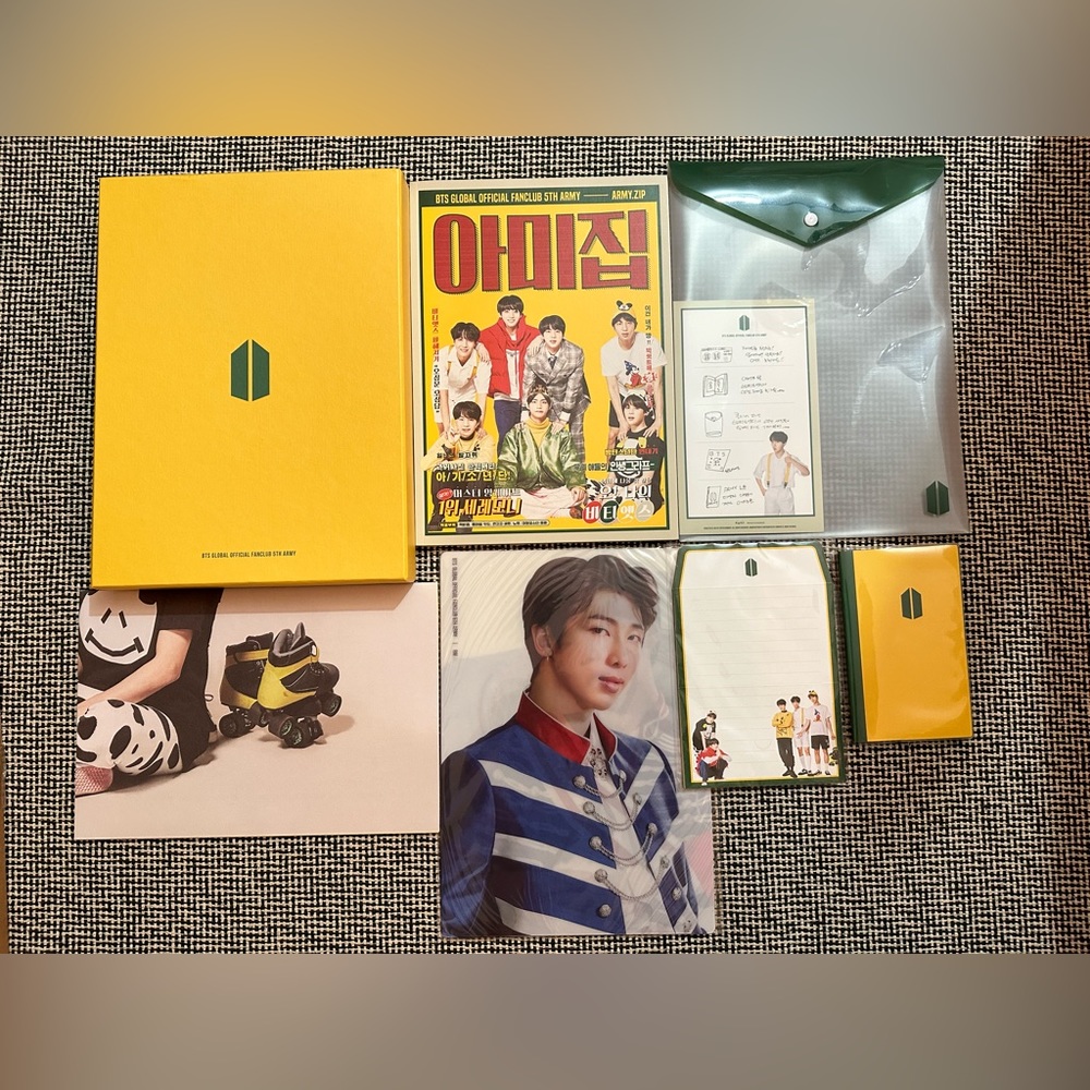 Official BTS 5th ARMY Membership Kit 2018 All Inclusions (Rare)